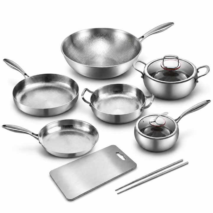 Titanium pan - Kok set